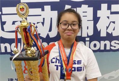 賀！競技疊杯賽台灣奪18金　15歲盧倩于是地表疊杯最快女