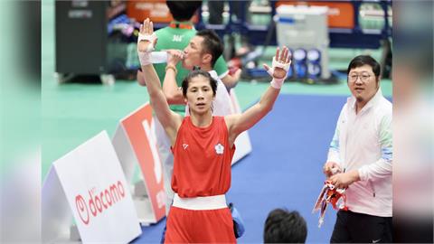 亞運／「台灣拳后」林郁婷5比0擊落中國女將楊成宇奪金！完成2連霸進帳台灣隊第4金