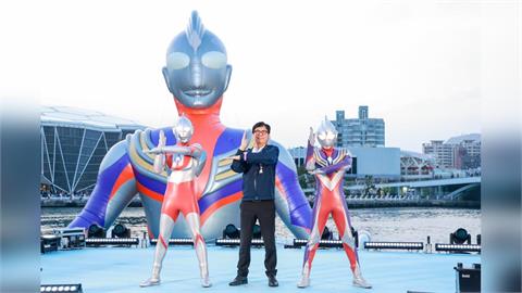 快新聞／陳其邁全力打造！超人力霸王降臨愛河灣　高雄冬日遊樂園盛大登場