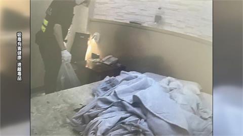 自投羅網！旅館吸毒恍神釀火警　2男手臂、大腿燒傷