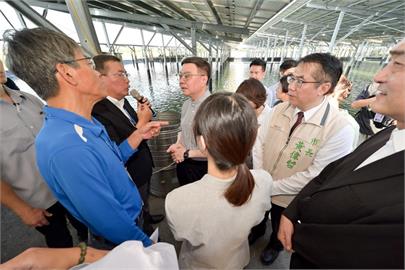 快新聞／卓榮泰南下視察漁電共生成果　盼創造業者、農漁民雙贏局面