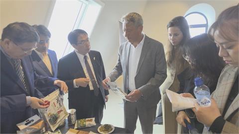 黃偉哲出訪荷蘭拚「農產外銷」！盼將台灣農特產品拓銷到歐洲