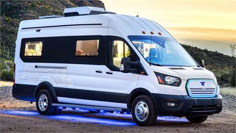 Winnebago用實際長途旅行證明　e-RV電動露營概念車的能力