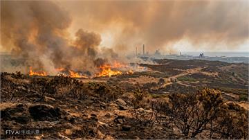 英格蘭東部爆發嚴重野火　逼近核電廠百人緊急撤離