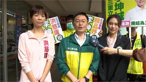 綠營立委初選民調倒數　前議員李坤城勤跑基層博感情