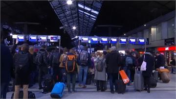 法國鐵道大罷工問題延燒 耶誕疏運恐成難題