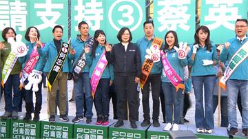維安考量！總統站路口拜票喊卡 改向選將加油