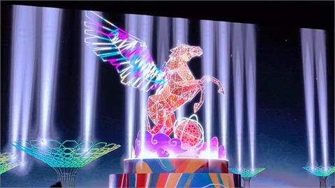 2026桃園燈會連展12天　主燈「金屬飛馬」震撼亮相