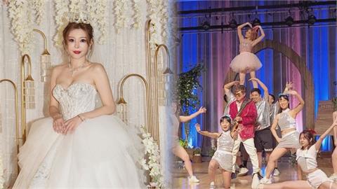 獨／拚老命辦喜宴！孟慶而結婚玩人體拋接　賓客看傻：這新娘會不會太累
