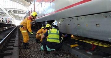 台中車站傳落軌!7旬婦人墜落月台遭輾 頭部受傷意識不清送醫