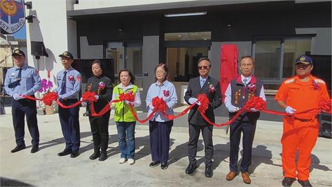 虎井.桶盤岸巡廳舍啟用! 海委會主委管碧玲抵澎湖見證