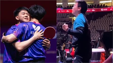 林昀儒、高承睿終結中國霸業!教練場邊講「神秘1語言」小粉紅聽不懂狂研究:高招