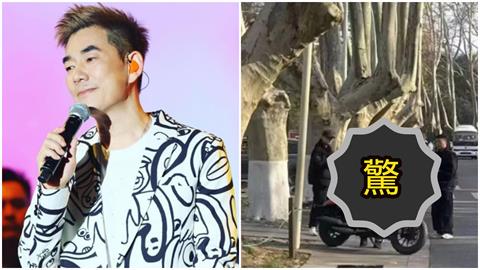 任賢齊「中國路邊」遭黑衣人包夾！30秒片「真相全還原」小粉紅反應曝