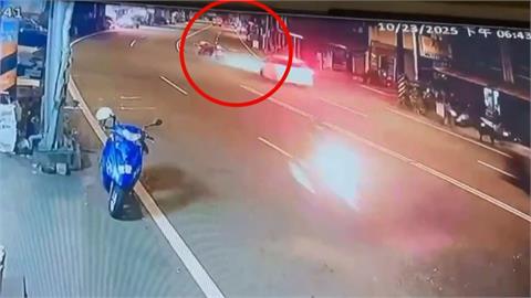 嘉義縣阿里山公路死亡車禍 女騎士過無號誌路口遭撞死