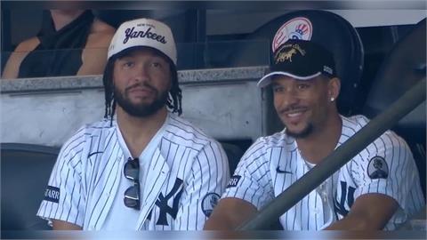 MLB(影)／NBA冠軍MVP大頭森到場加持！洋基單場三轟狂炸白襪近9戰豪奪8勝