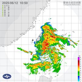熱帶低壓逼近東半部大雨特報　雙北防高溫