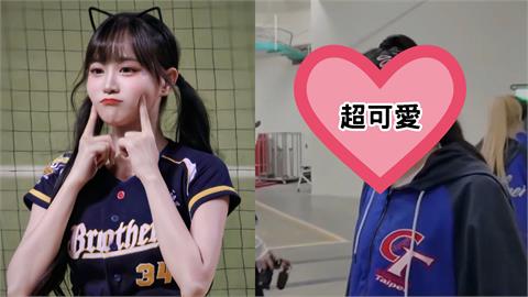 邊荷律挑戰唸台灣隊球員名！「這字」發音太難…她自嘲：總是變烏龜脖