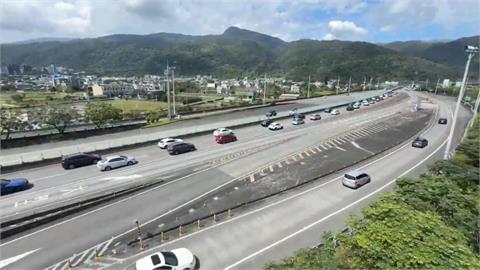 快新聞／初四北返車潮陸續湧現　國道下午11地雷路段曝光