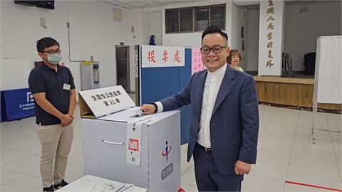 快新聞／基隆投票所冷清！　議長童子瑋喊話：用選票表達公民意志