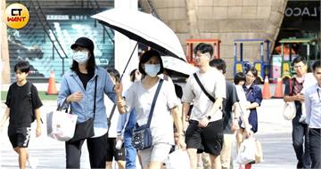 今晴熱如夏飆36度！　週四鋒面殺到水氣增