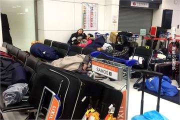 東京大雪亂交通 滯留旅客紛返國