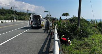 14歲少年賽場驚魂！環花東自行車賽驚傳摔車意外　血染現場