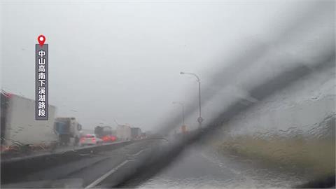 彰化午後大雷雨即時訊息　多鄉鎮一度發布淹水警戒