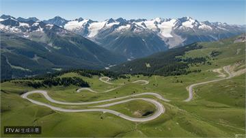 中國「最美公路」獨庫公路回歸！絕美雪山草原吸引遊客朝聖