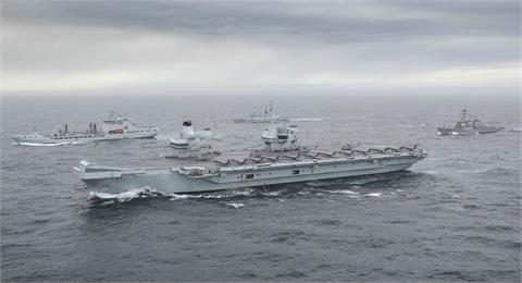 英航艦女王號5月首航　傳避台灣海峽以免激怒中國