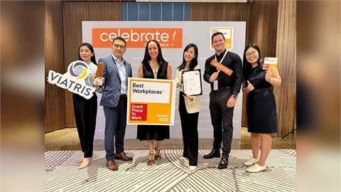 暉致醫藥被評為“2025年台灣Best Workplaces ™”之一
