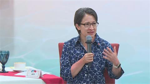 LIVE／首度出訪帛琉！蕭美琴與隨團記者茶敘　現場最新直擊