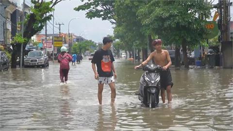 水淹3米高交通大亂　印尼峇里島暴雨洪災至少9死、台旅客回國受阻
