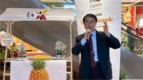 拚了！黃偉哲快閃日韓、前進大馬　推銷台南最美味鳳梨
