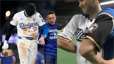 MLB(影)／天賦異稟！大谷「左肩半脫臼」恢復神速　網翻出影片曝光原因