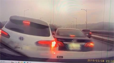 天雨路滑！　花壇東外環道多起事故「15車大追撞」