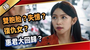 《愛的榮耀-EP276精彩片段》雙胞胎？失憶？復仇女？ 惠君大回歸？