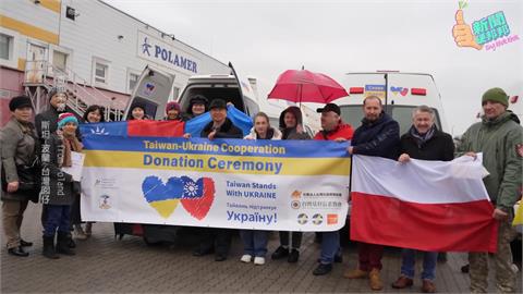 馳援烏克蘭　彰化企業家捐贈百輛消防車、救護車