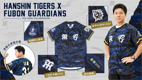 中職／日職阪神虎x富邦悍將「虎道同盟」聯名商品！副領隊林威助親穿亮相