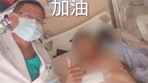 苗栗「超商正義男」傷勢趨穩　重傷丁姓女童轉一般病房