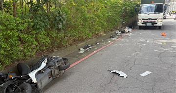 機車追撞清潔車！騎士不治、2清潔員受傷　環保局沉痛發聲