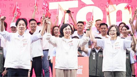 快新聞／蔡英文力挺蘇巧慧！回憶16年前參戰新北：成為第一位女市長
