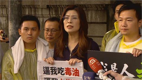 快新聞／搏版面過頭了？藍營小雞「接力絕食」遭酸「輪流去吃飯」　她批國民黨：噁心