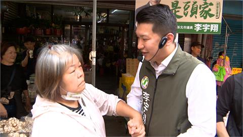 罷免洪孟楷二階「已達門檻7成」　綠議員李宇翔掃市場助陣