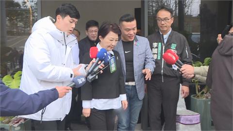 快新聞／踏出柯爸靈堂！被記者追問「這題」　盧秀燕反應出爐