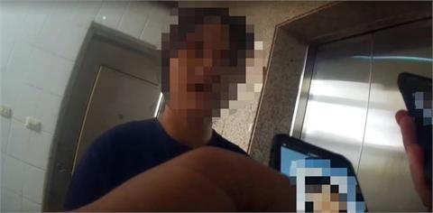 快新聞／女通緝犯噴辣椒水拒捕！　金山勇警忍痛壓制逮捕畫面曝