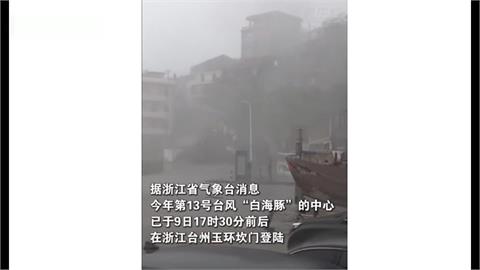 雙颱襲浙江玉環海軍基地　中國小粉紅崩潰：美帝氣象武器