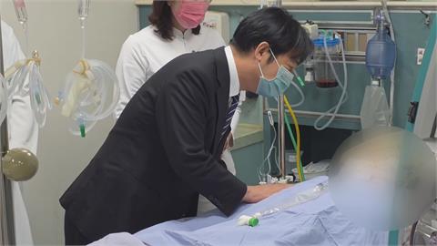 台電人員搶修遭電擊命危裝葉克膜　賴清德探視慰問！全民集氣盼度難關