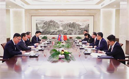 快新聞／疫情後首次！北朝鮮高官訪中會談　商討加強戰略合作