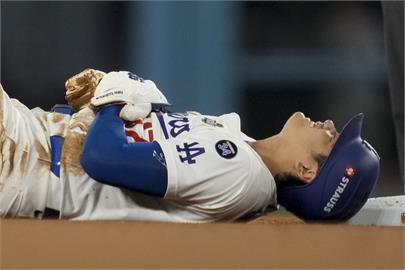 MLB(影)／世界大賽盜壘傷退　大谷：球季比賽日積月累的結果