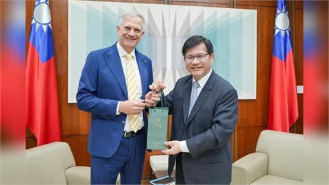 快新聞／接見GIT新任處長狄嘉信　林佳龍：共同捍衛國際法與區域穩定